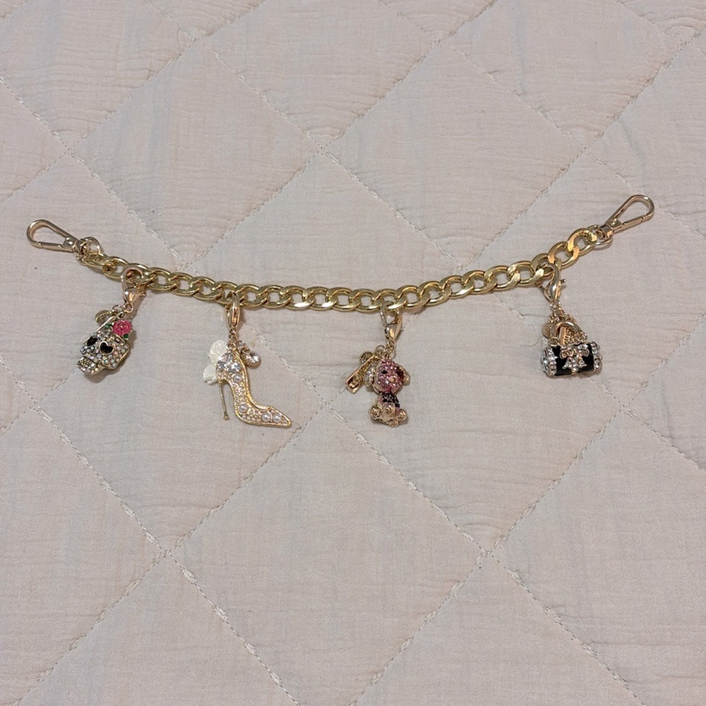 Homemade Purse Chain W/Charms